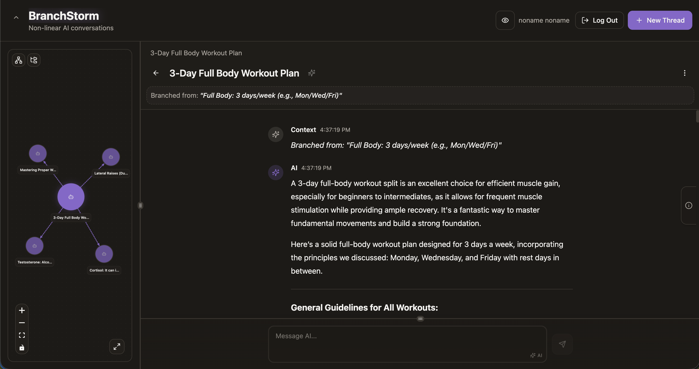 BranchStorm AI preview