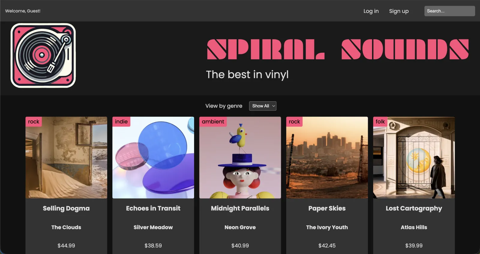 Spiral Sounds preview